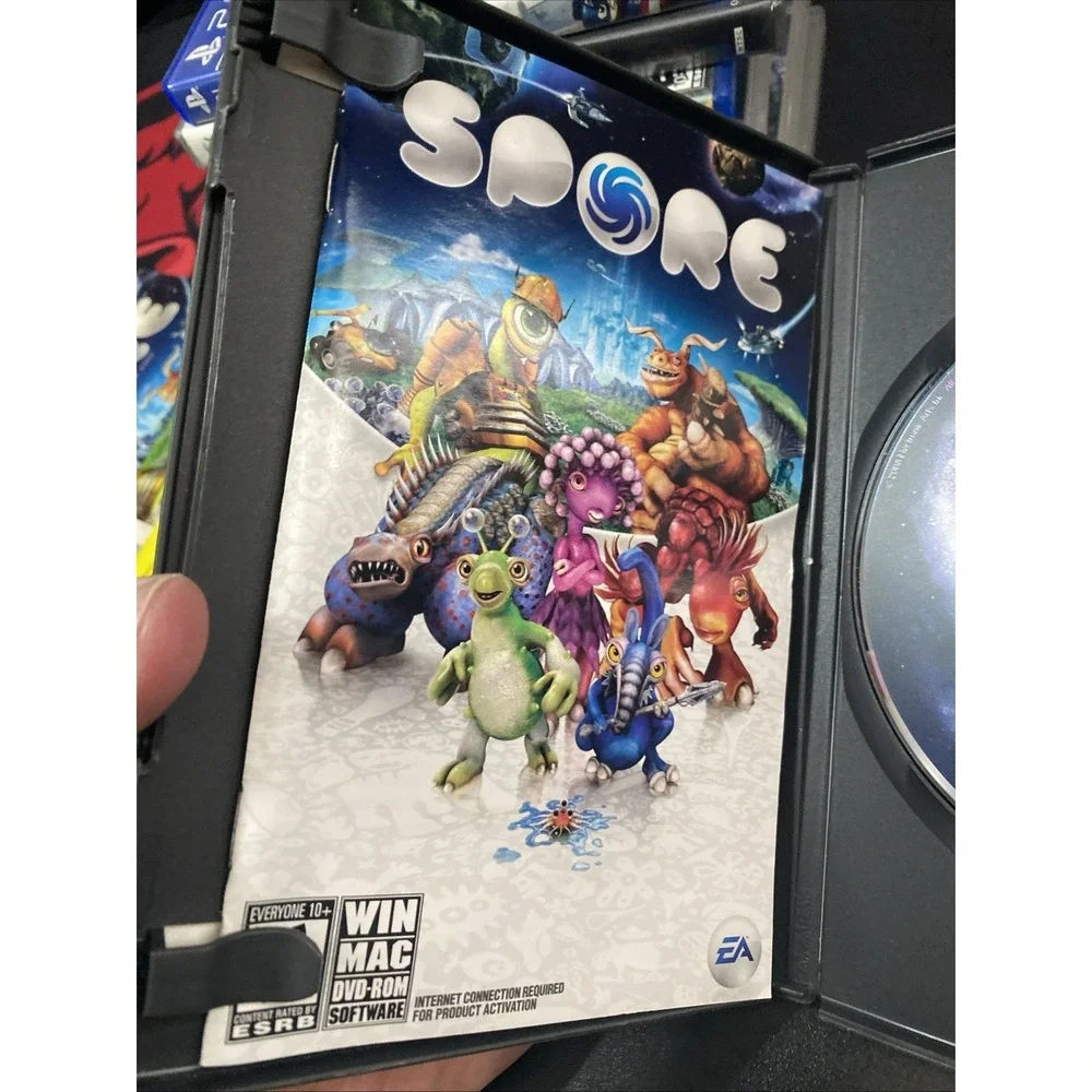 Spore (Windows, 2008) Original PC Game Complete In Box Win/Mac/DVD-Rom Rated E